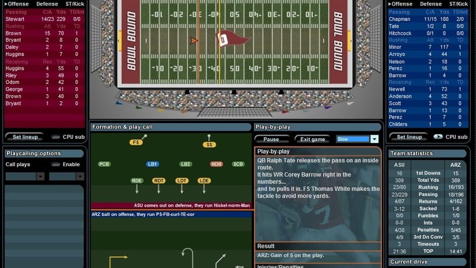 Capture de Bowl Bound College Football