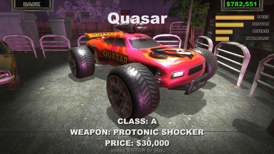 Capture de Lethal Brutal Racing