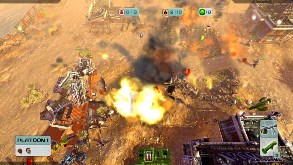 Capture de Cannon Fodder 3