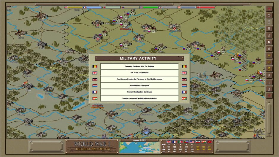 Capture de Strategic Command Classic: WWI