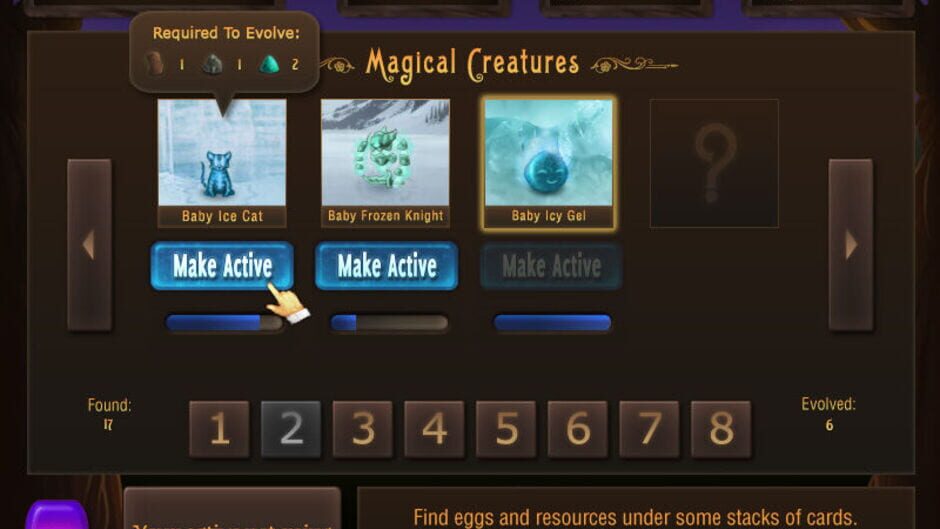 Capture de Faerie Solitaire