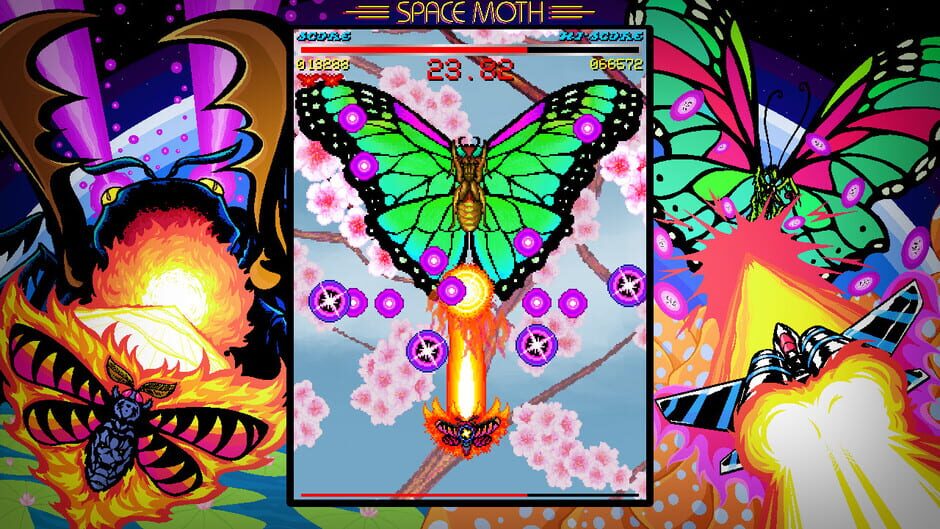 Capture de Space Moth DX