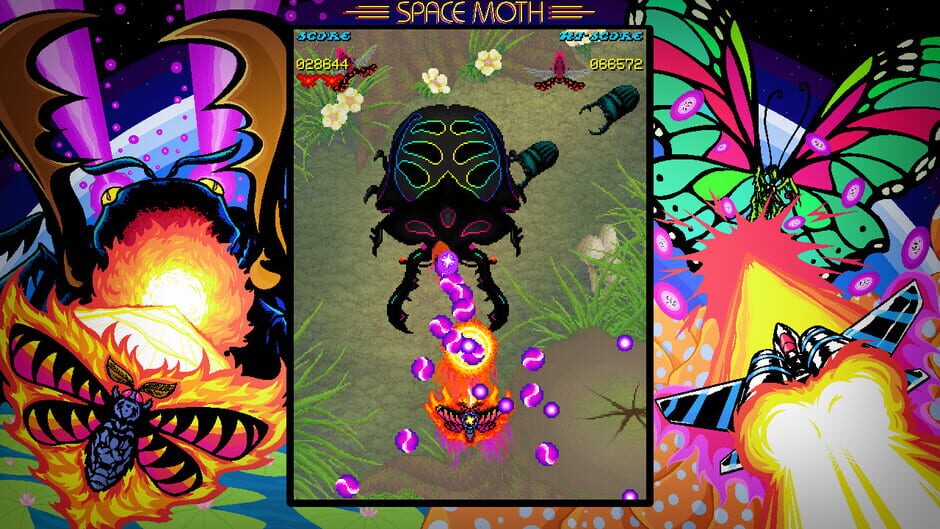 Capture de Space Moth DX