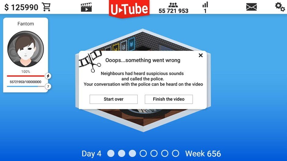 Capture de Video Blogger Story