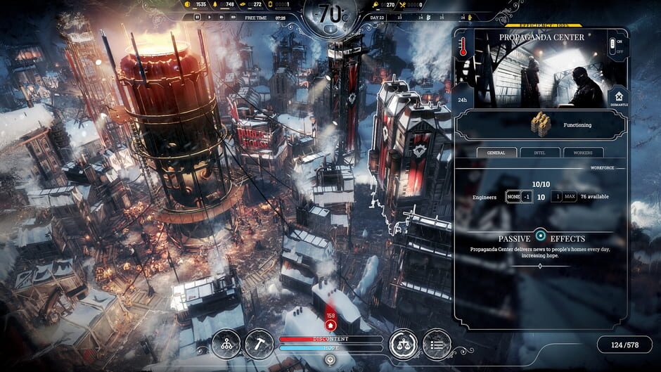 Capture de Frostpunk