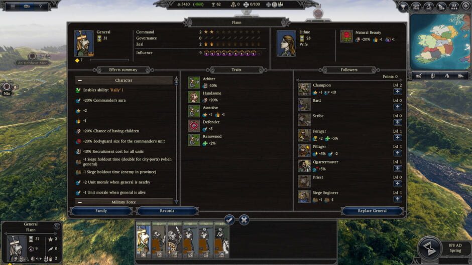 Capture de Total War Saga: Thrones of Britannia