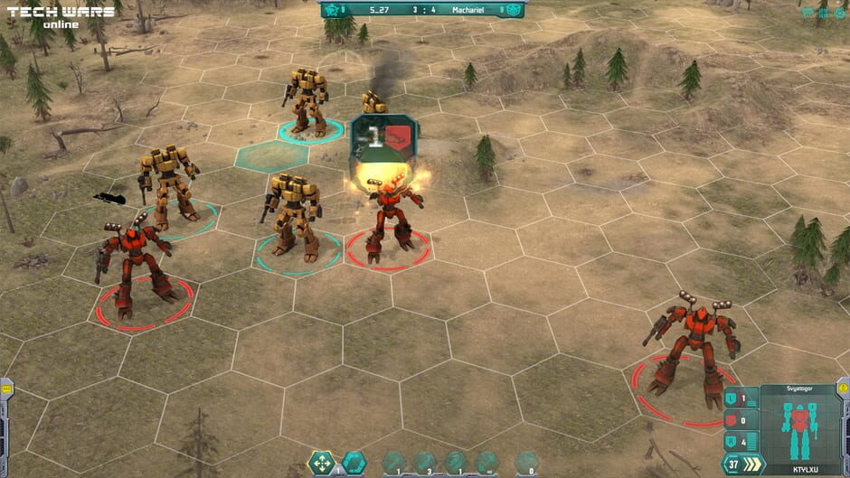 Capture de Techwars Online