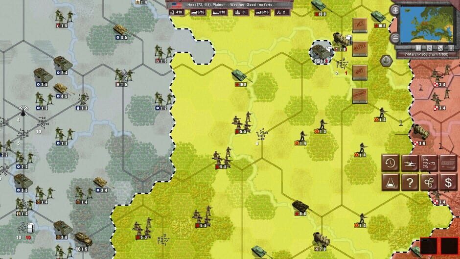Capture de 1953: NATO vs Warsaw Pact
