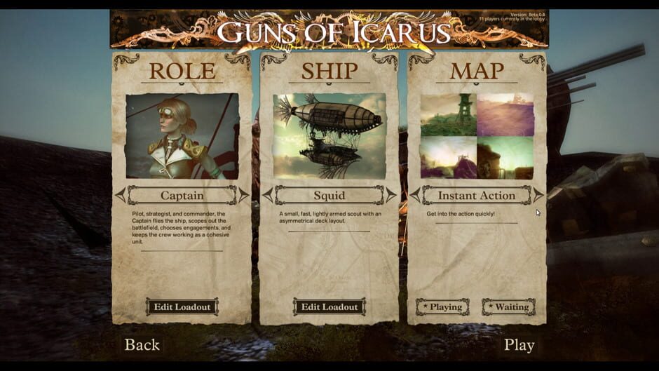 Capture de Guns of Icarus Online