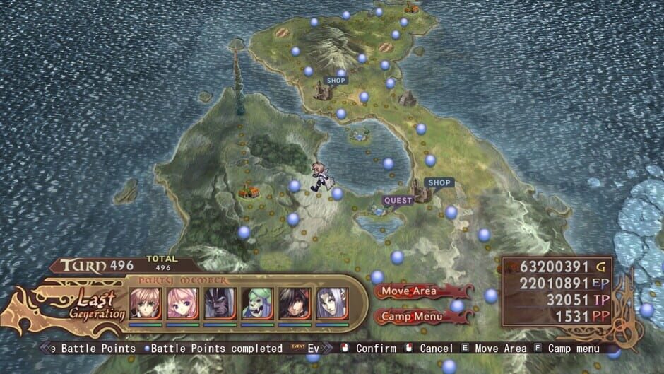 Capture d’Agarest: Generations of War