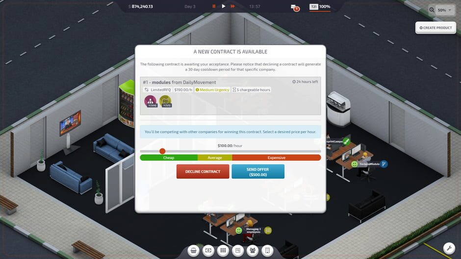 Capture de Startup Company