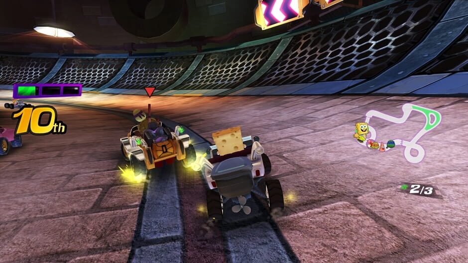 Capture de Nickelodeon Kart Racers