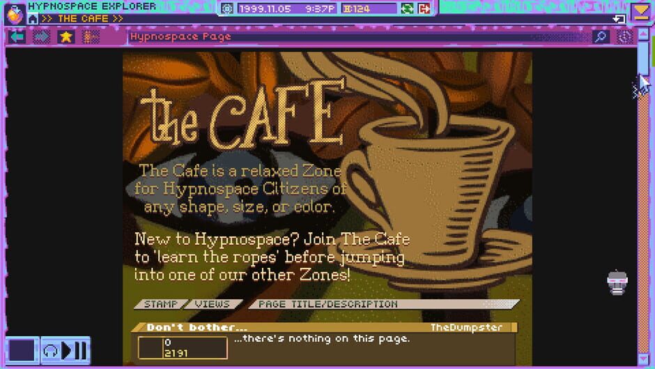 Capture de Hypnospace Outlaw