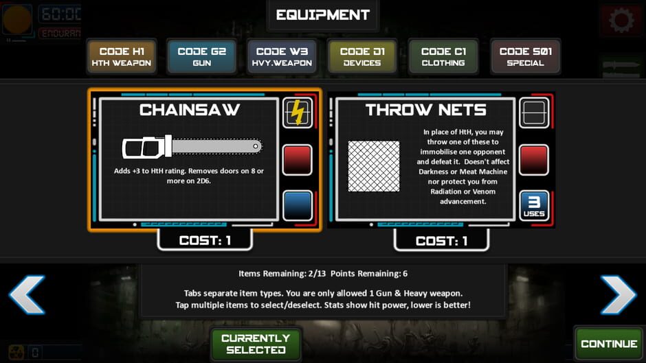 Capture de Chainsaw Warrior