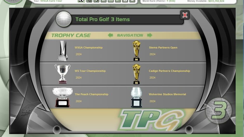 Capture de Total Pro Golf 3