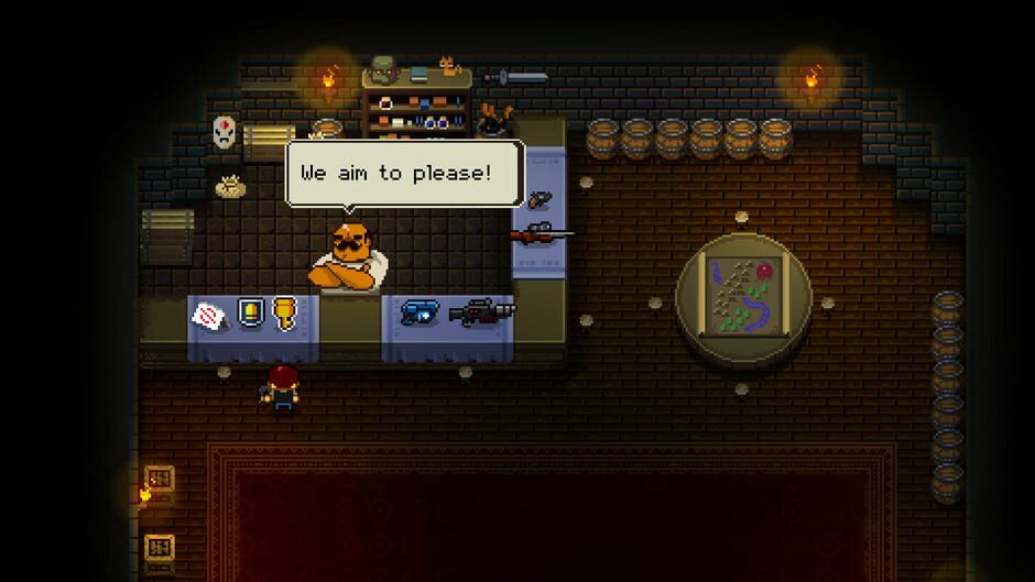 Capture d’Enter the Gungeon