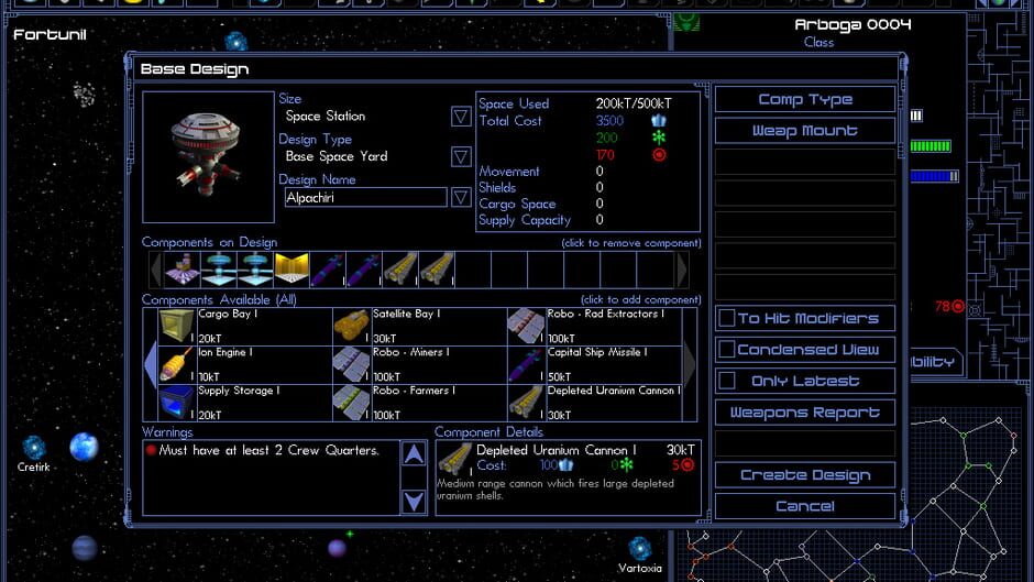 Capture de Space Empires IV Deluxe