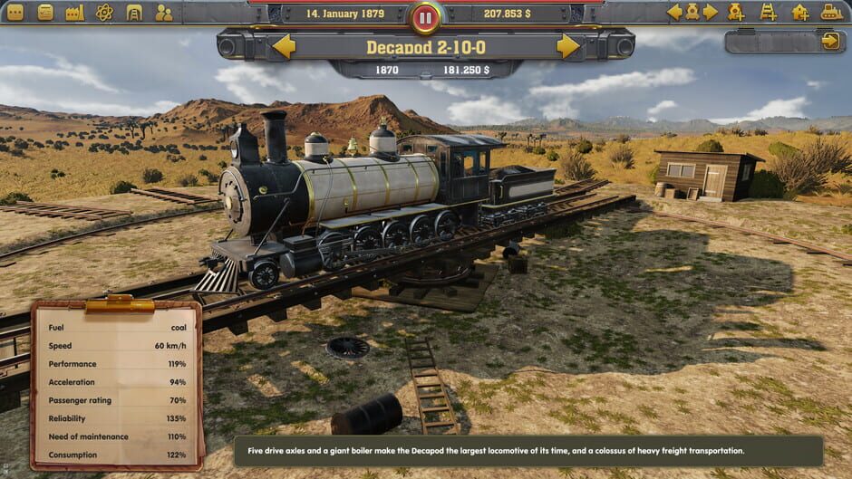 Capture de Railway Empire