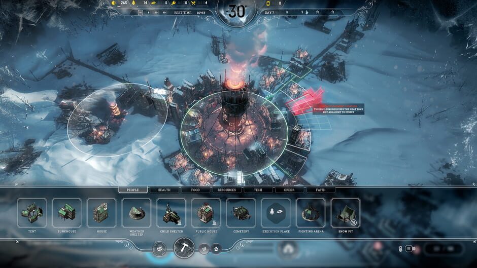 Capture de Frostpunk