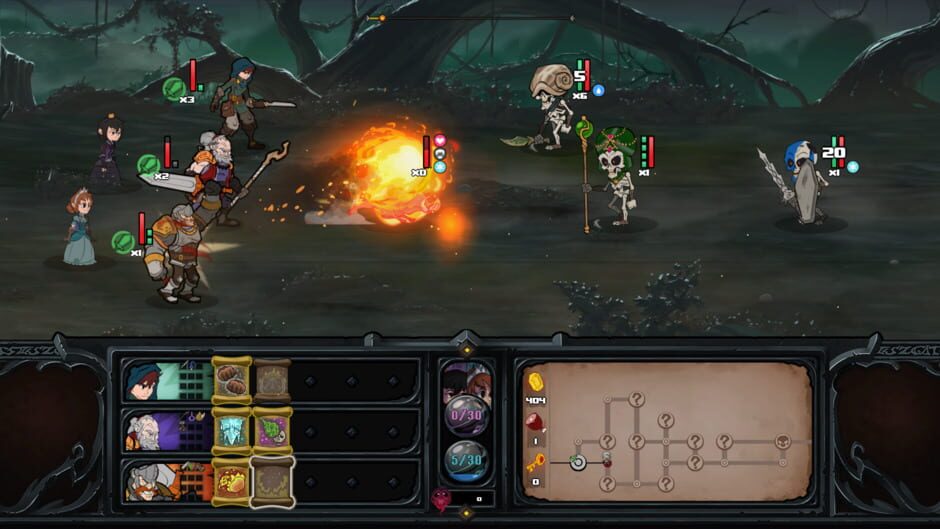 Capture de Has-Been Heroes