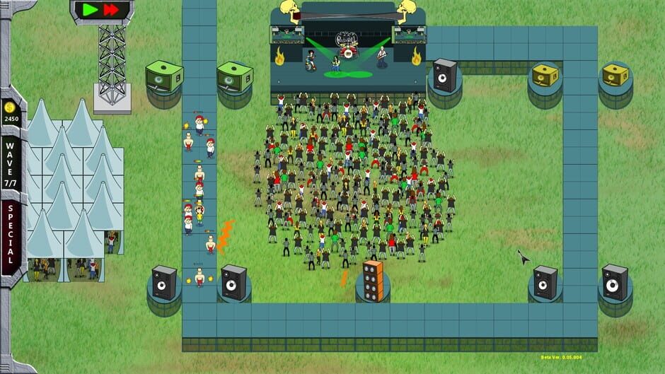 Capture de Rock 'N' Roll Defense