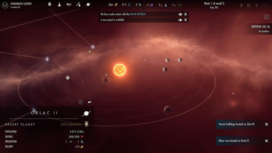 Capture de Dawn of Andromeda