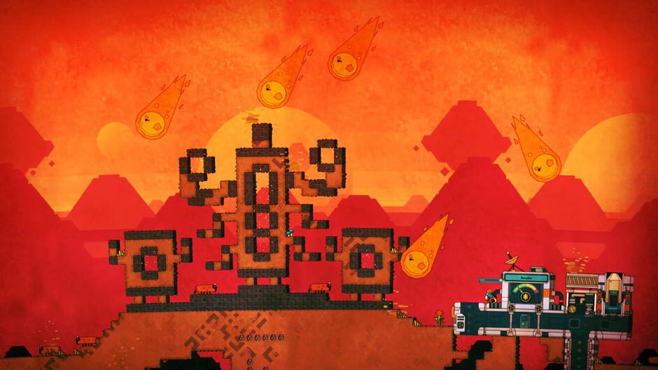 Capture de PixelJunk Nom Nom Galaxy