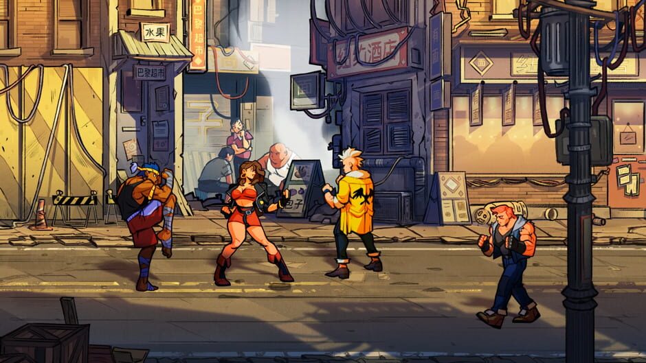 Capture de Streets of Rage 4