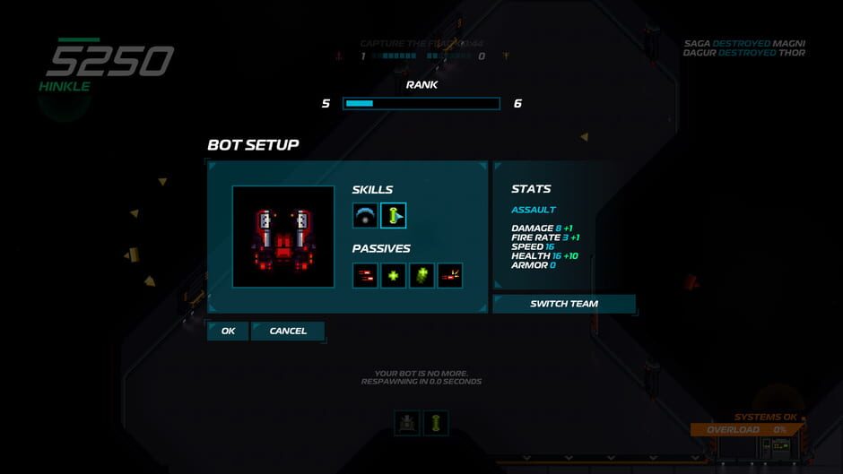 Capture de Broken Bots