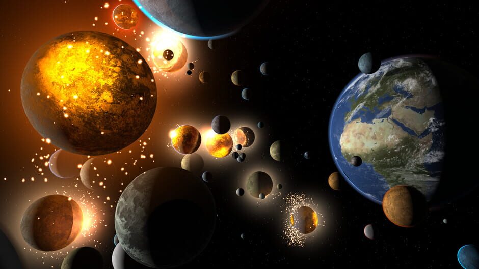 Capture d’Universe Sandbox