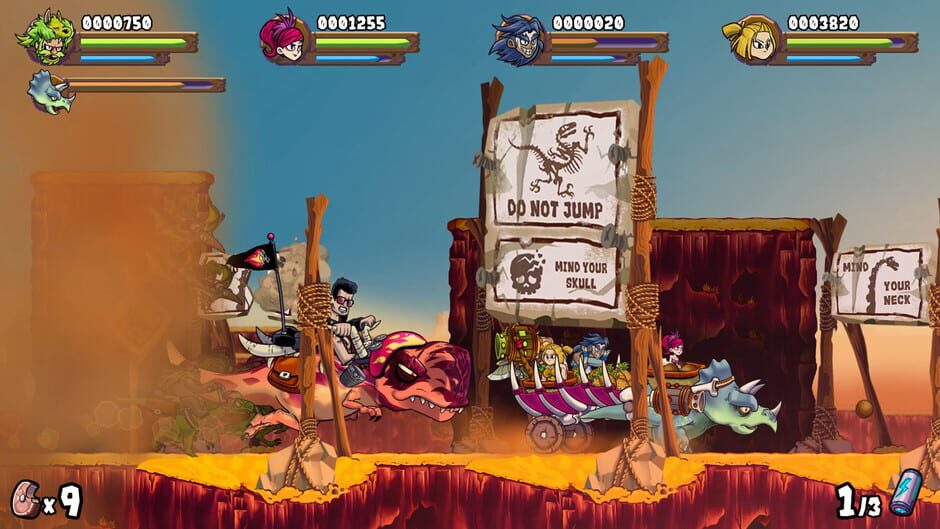Capture de Caveman Warriors