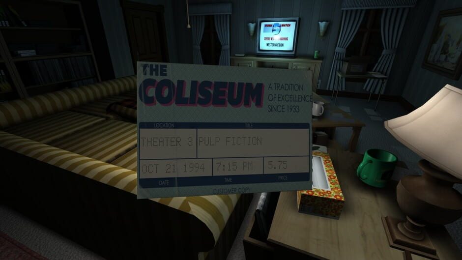 Capture de Gone Home