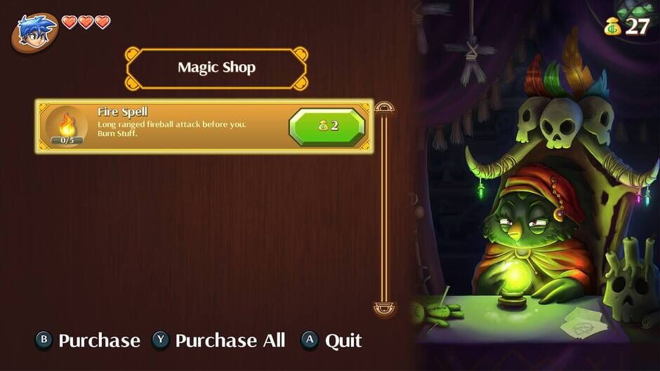 Capture de Monster Boy and the Cursed Kingdom