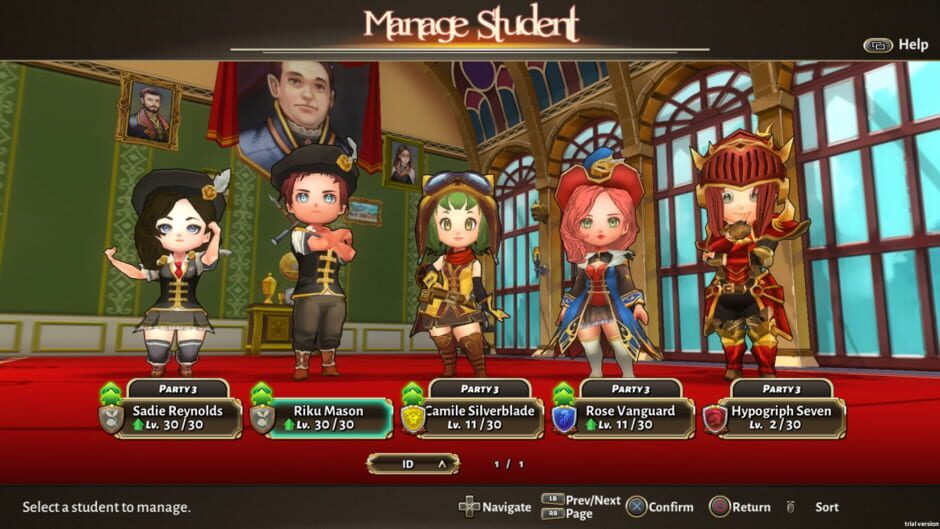 Capture de Valthirian Arc: Hero School Story