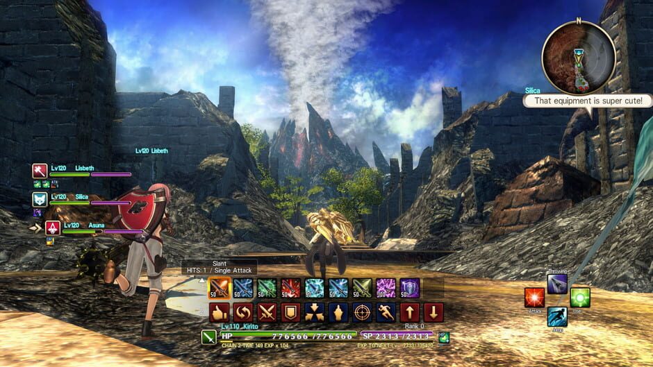 Capture de Sword Art Online: Hollow Realization - Deluxe Edition