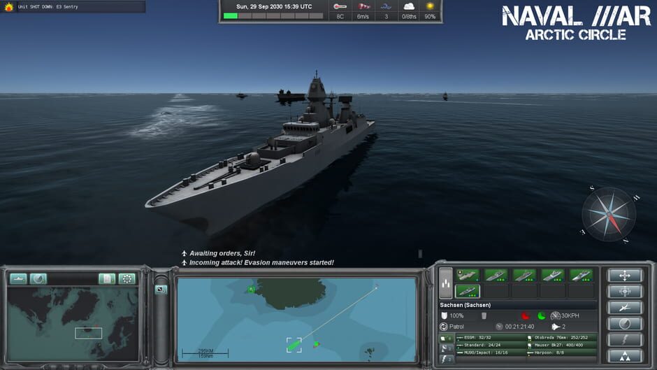 Capture de Naval War: Arctic Circle