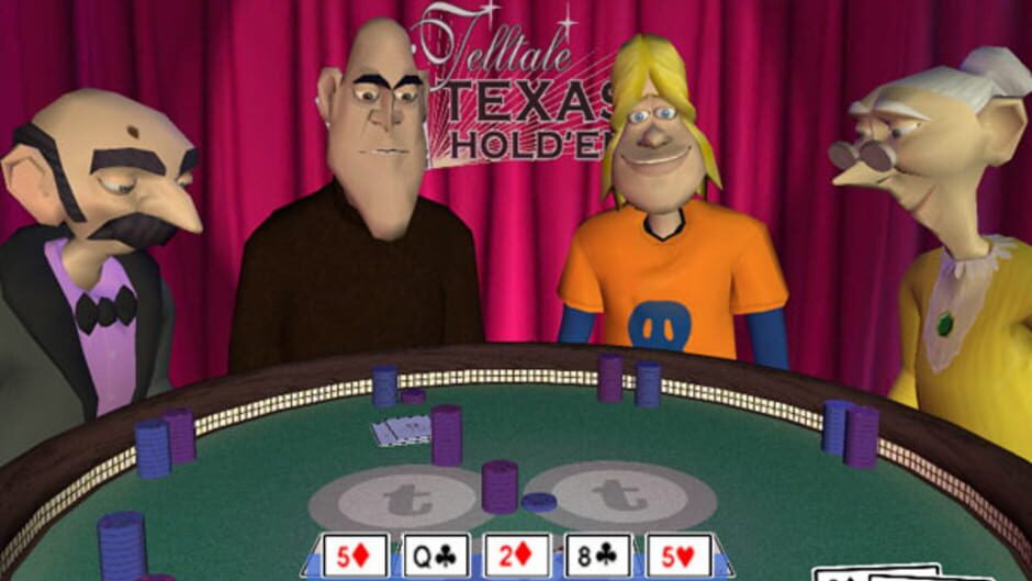 Capture de Telltale Texas Hold'em