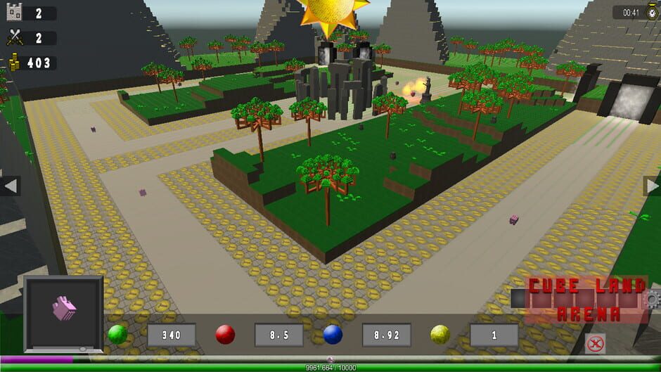 Capture de Cube Land Arena