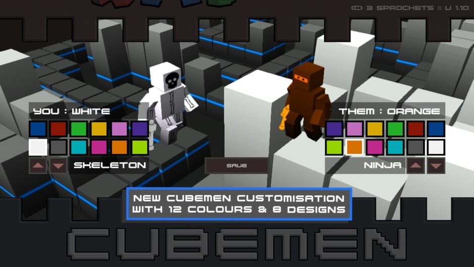 Capture de Cubemen
