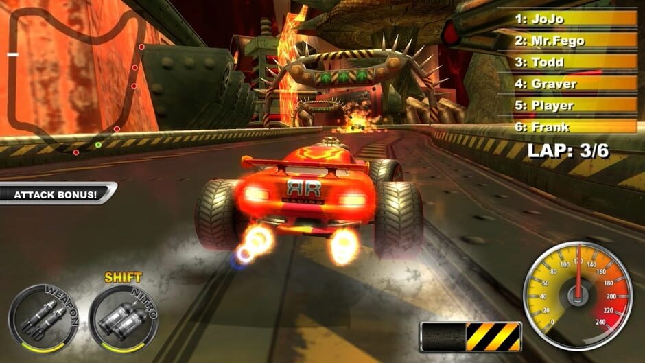 Capture de Lethal Brutal Racing