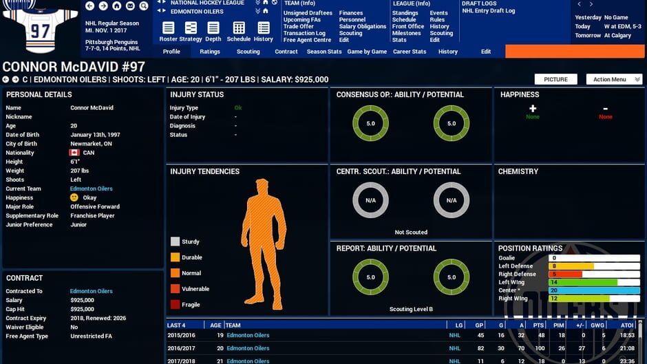 Capture de Franchise Hockey Manager 4