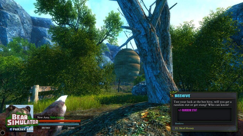 Capture de Bear Simulator