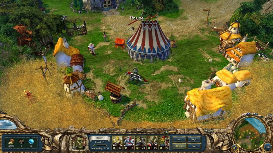 Capture de King's Bounty: Dark Side