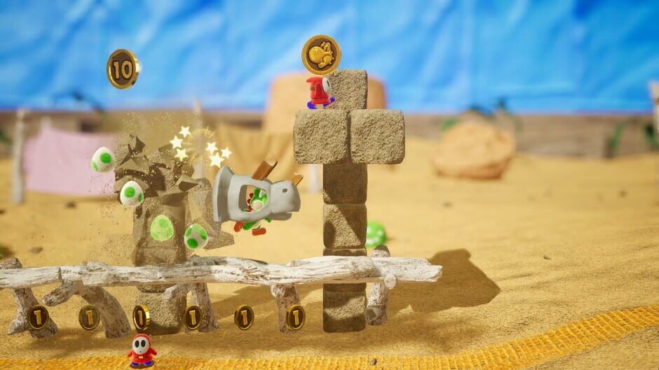 Capture de Yoshi's Crafted World