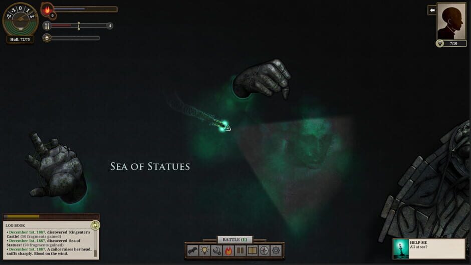 Capture de Sunless Sea